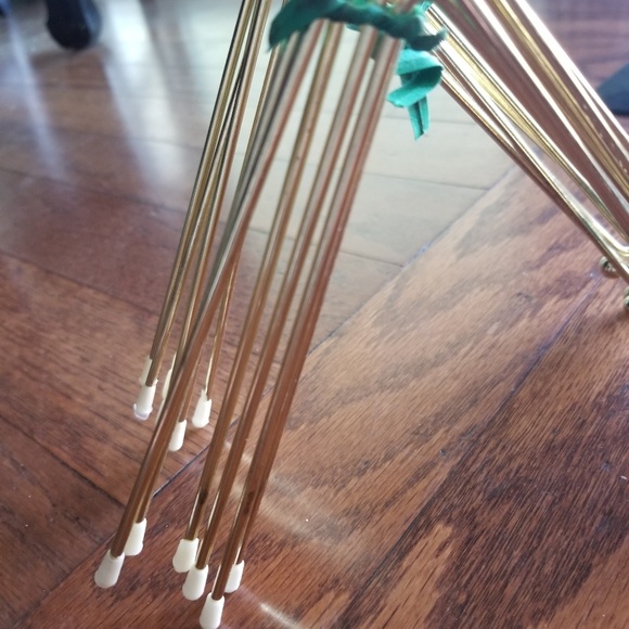 6 Plate holders (Brass Plated Stands) - Picture 3 of 5